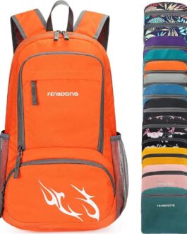 FENGDONG 35L Lightweight Foldable Waterproof Packable Travel Small Hiking Backpack Daypack for men women
