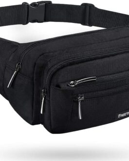FREETOO Waist Pack Bag Fanny Pack for Men&Women Hip Bum Bag with Adjustable Strap for Outdoors Workout Traveling Casual Running Hiking Cycling