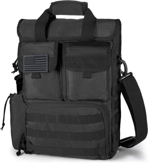 FRTKK Tactical Messenger Bag Military MOLLE Sling Shoulder Pack Briefcase Laptop Assault Gear Handbags Utility Carry Satchel