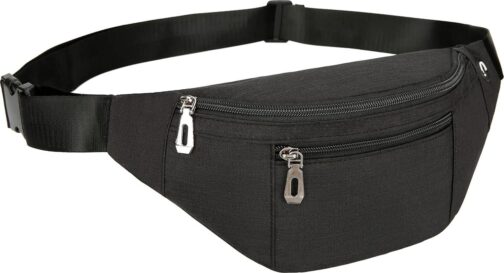 Fanny Pack for Men and Women, Fashion Waterproof Waist Packs with Adjustable Belt, Casual Bag Bum Bags for Travel Sports Running. - Image 2
