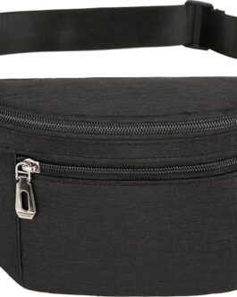 Fanny Pack for Men and Women, Fashion Waterproof Waist Packs with Adjustable Belt, Casual Bag Bum Bags for Travel Sports Running.
