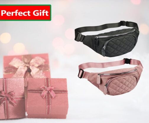 Fanny Pack for Women Crossbody,Fashionable Waist Pack Purse Cute Belt Bags for Teen Girls,Fashion Gifts Bum Bag Fannie Pack for Travel Running Walking (Black02) - Image 7