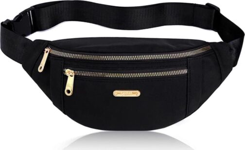 Fanny Packs Waist Bag for Women, Waist Pack Phone Holder for Running Sports Festival Traveling