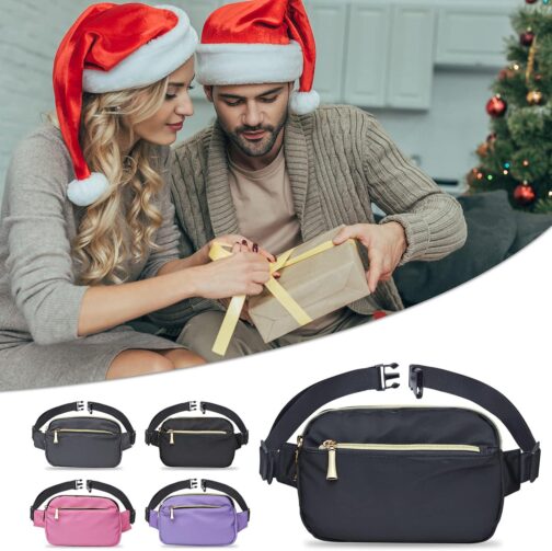 Fanny Packs for Women Men Fashion Plus Size Waist Pack Belt Bag Fanny Pack for Girls Boys with 5 Pockets Adjustable Belt, Cute Bum Bag Hip Bags for Travel Disney Running - Image 8