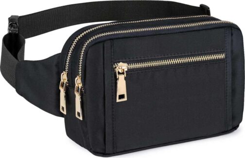Fanny Packs for Women Men, Fashion Waist Pack Belt Bags for Teen Girls with Multi-Pockets Adjustable Belts, Cute Fanny Pack Bum Bag for Disney Travel Hiking Cycling