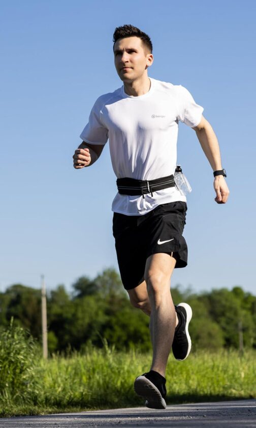 Fitgriff Running Belt for Men and Women - Secure Jogging Pouch for Phone, Keys and Essentials - For All Cell Phones - Image 3