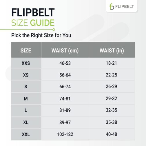 FlipBelt Classic Running Belt, Running Fanny Pack for Women and Men, Non Chafing Waist Band Pack for Phone, Moisture Wicking Storage Belt, USA Company - Image 6