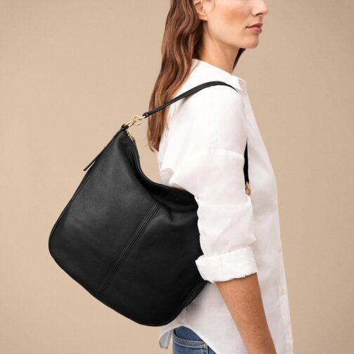 Fossil Women's Jolie Leather Hobo Purse Handbag for Women - Image 4