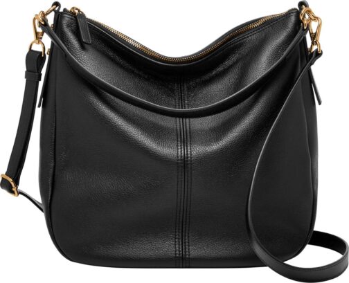 Fossil Women's Jolie Leather Hobo Purse Handbag for Women