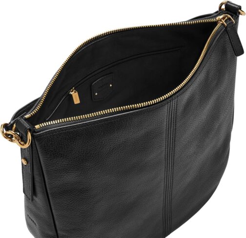 Fossil Women's Jolie Leather Hobo Purse Handbag for Women - Image 2
