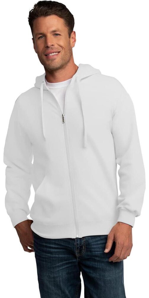 Fruit of the Loom Eversoft Fleece Hoodies, Pullover and Full Zip, Moisture Wicking and Breathable, Sizes S-4X