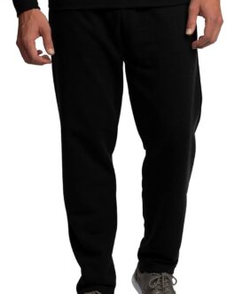 Fruit of the Loom Men’s Eversoft Fleece Open Bottom Sweatpants with Pockets, Relaxed Fit, Moisture Wicking, Breathable