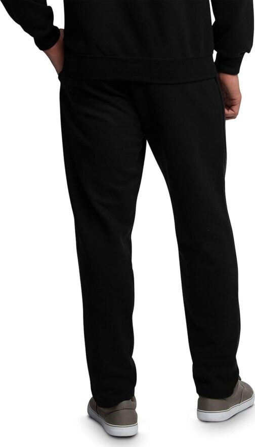 Fruit of the Loom Men's Eversoft Fleece Open Bottom Sweatpants with Pockets, Relaxed Fit, Moisture Wicking, Breathable - Image 3