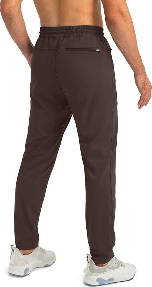 G Gradual Men's Sweatpants with Zipper Pockets Tapered Joggers for Men Athletic Pants for Workout, Jogging, Running - Image 3