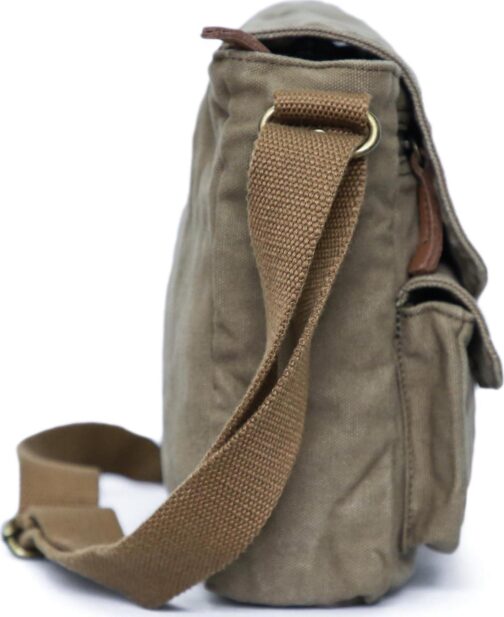 Gootium Canvas Messenger Bag - Vintage Crossbody Shoulder Bag Military Satchel - Image 9