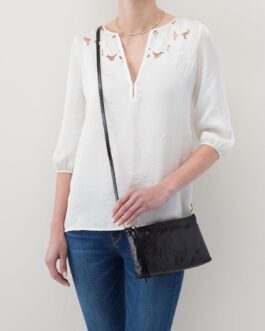 HOBO Womens Leather Crossbody Bag