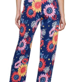 HUE womens Sleep and Lounge Pajama Separates, Late Summer and Fall Collection