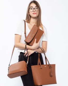 Handbags for Women Shoulder Bags Tote Satchel Hobo 3pcs Purse Set