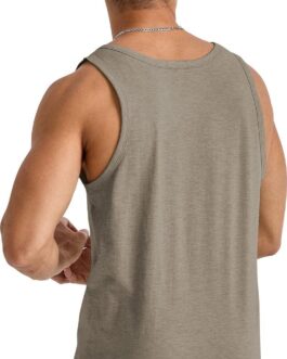 Hanes Mens Originals Tri-Blend Tank Top, Lightweight Tanks For Men, Sleeveless Tank Shirt