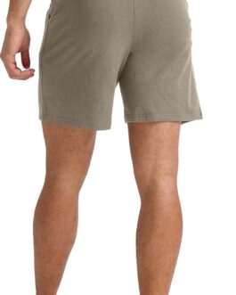 Hanes Mens Originals Cotton Shorts With Pockets, Pull-On Jersey Gym Shorts, 7