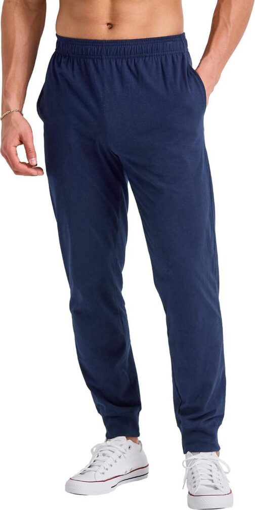 Hanes Originals Cotton Joggers, Jersey Sweatpants for Men with Pockets, 30  Inseam