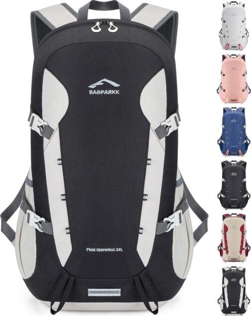 Hiking Backpack,Large 35L Travel Backpacks for Men Women,Water Resistant Ultra Lightweight Foldable Packable Camping Daypack for Outdoor Sports