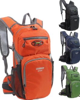 Hiking Daypack Waterproof Biking Backpack 15L Lightweight Durable Backpack for Ski Snowboarding Running MTB Cycling