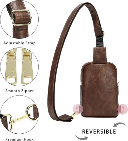 INICAT Travel Small Sling Bag Crossbody Bags Gifts for Women - Image 3