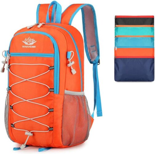 Jahomie Hiking Backpack 20L Lightweight Packable Daypack for Men Women Waterproof Outdoor Foldable Travel Daypack