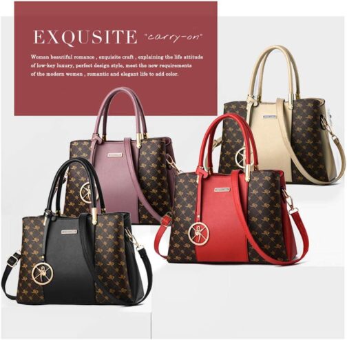 KURGOOL Women Purses and Handbags Top Handle Satchel Shoulder Bags Messenger Tote Bag for Ladie - Image 5