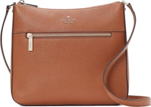 Kate Spade New York crossbody bag for women Leila top zip purse handbag for women, Warm ginger, Medium - Image 5