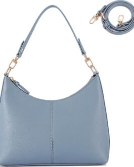 Keyli Small Shoulder Handbags for Women Mini Purse Waterproof Soft Leather Crossbody Bags for Work Shopping Travel