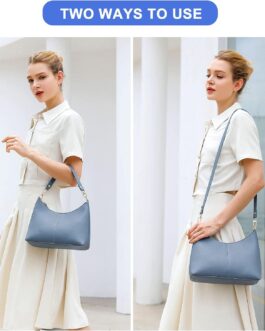 Keyli Small Shoulder Handbags for Women Mini Purse Waterproof Soft Leather Crossbody Bags for Work Shopping Travel