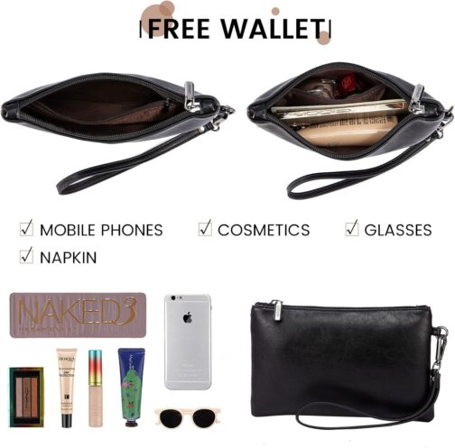 LOVEVOOK Laptop Bag for Women, 15.6 inch Laptop Tote Bag Vintage Work Bags for Women Computer Bag Office Briefcase Handbag - Image 7
