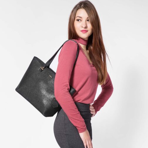 LOVEVOOK Purse for Women Fashion Tote Bag Shoulder Handbags Top Handle Satchel Bags with External Pocket - Image 7