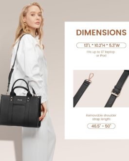 LOVEVOOK Tote Bag for Women Tote Purse and Handbags, Satchel Shoulder Crossbody Top Handle Bags with Zipper