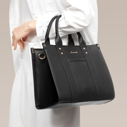 LOVEVOOK Tote Bag for Women Tote Purse and Handbags, Satchel Shoulder Crossbody Top Handle Bags with Zipper - Image 7