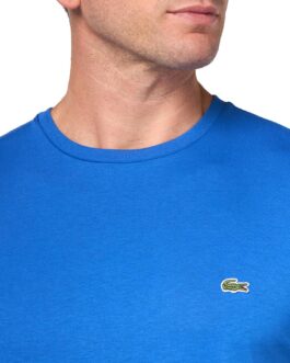 Lacoste Mens Short Sleeve Crew Neck Pima Cotton Jersey T-Shirt