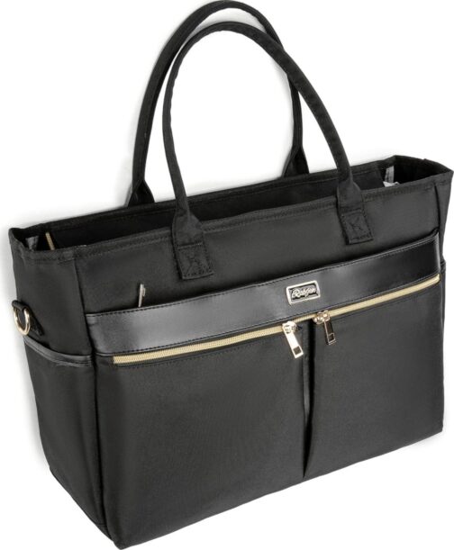 Laptop Tote Bag, Computer Organizer Teacher Bag with 15.6'' Padded Laptop Sleeve - Image 5