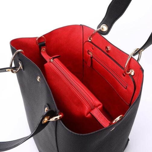 Large Capacity Work Tote Bags for Women's Leather Big Purses and handbags ladies Waterproof Big Shoulder commuter Bag - Image 3
