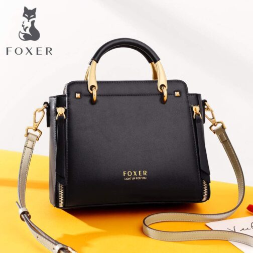 Leather Handbags for Women, Ladies Top-handle Bags with Adjustable Strap - Image 7