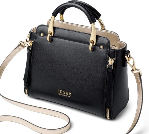 Leather Handbags for Women, Ladies Top-handle Bags with Adjustable Strap - Image 8