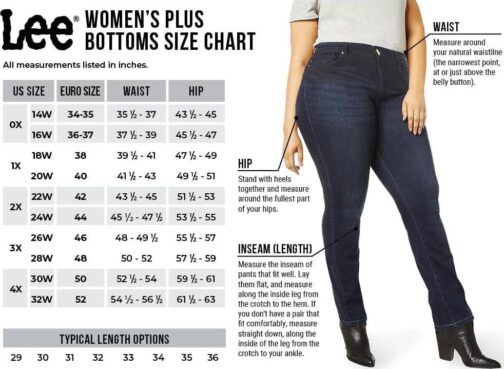 Lee Women's Plus Size Relaxed Fit Straight Leg Jean - Image 4