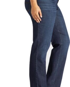 Lee Women’s Plus Size Relaxed Fit Straight Leg Jean