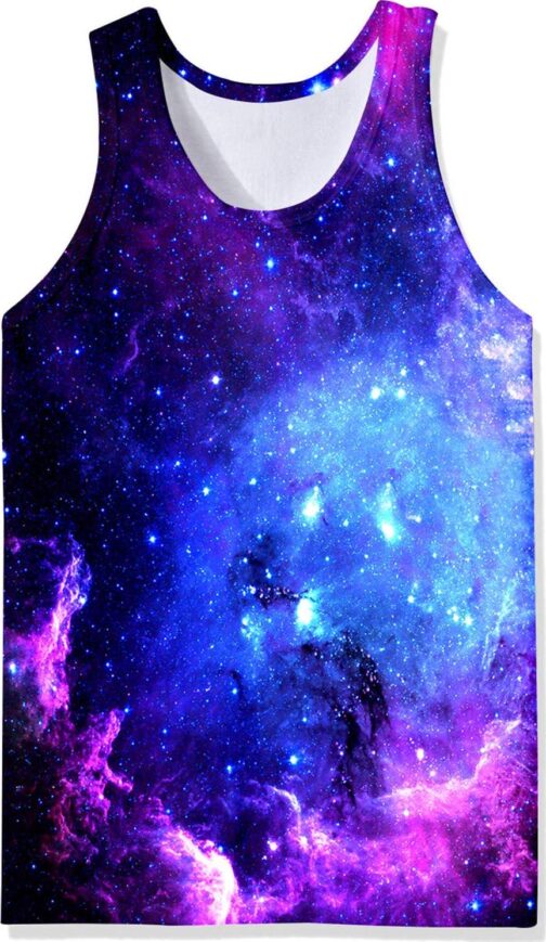 Loveternal Mens 3D Print Tank Top Summer Casual Novelty Polyester Gym Workout Bodybuilding Tank Tops - Image 5