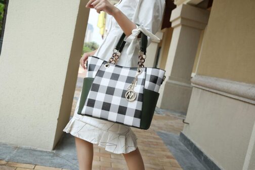 MKF Collection Tote Bag for Women, Handbag Set with Wallet-Top-Handle- Vegan Leather Purse - Image 3