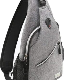 MOSISO Sling Backpack, Multipurpose Crossbody Shoulder Bag Travel Hiking Daypack