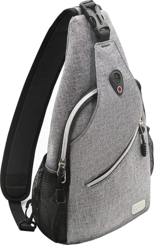 MOSISO Sling Backpack, Multipurpose Crossbody Shoulder Bag Travel Hiking Daypack
