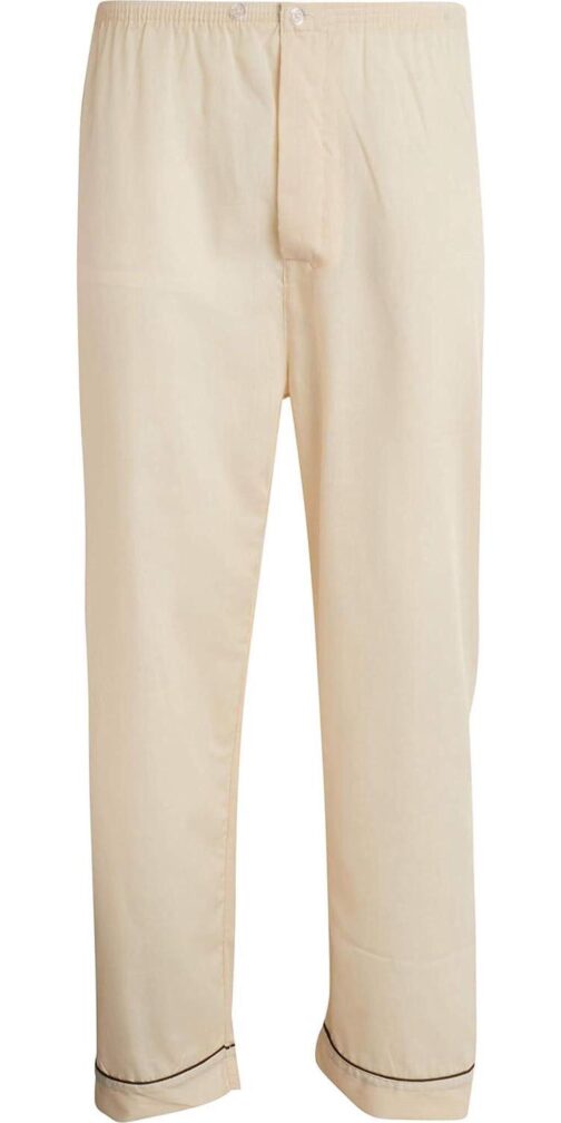 Men's 2-Piece Pajama Set with Short Sleeve Shirt and Long Pants - Image 4