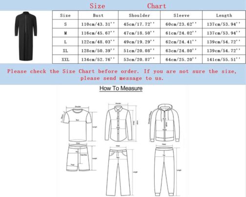 Men's V-Neck Linen Robe Short Sleeve Long Gown Roll Up Side Split Kaftan Thobe with Pockets Casual Shirt for Beach - Image 4